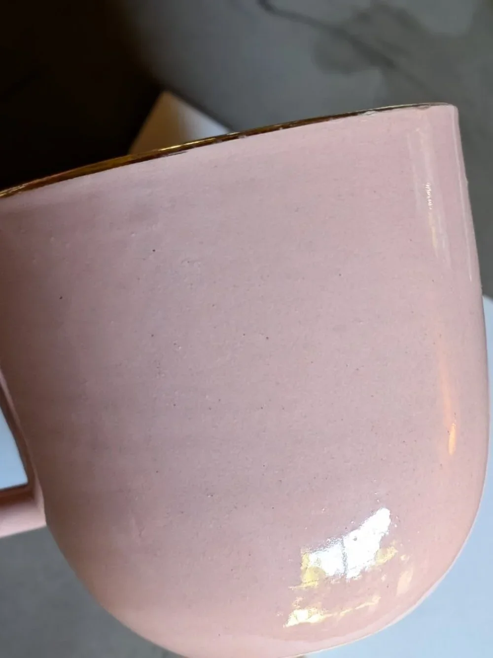 Sézane Ceramic Pink Mug